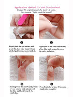 Application Method 2 - Nail Glue