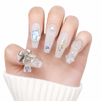 Blue Rabbit Bell Press-On Nails - View 2