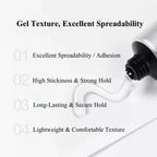 Press-On Nail Solid Glue - Gel Texture Spreadability