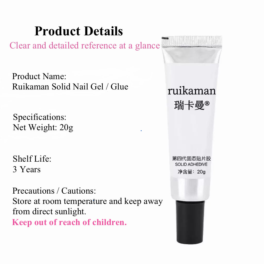 Ruikaman Solid Nail Gel Glue Product Details