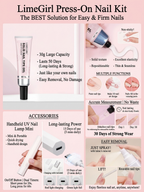 NailSis Magic Solid Nail Glue Kit 3in1