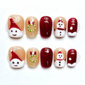 Nailsis Christmas Snowman Press-on Nail Set